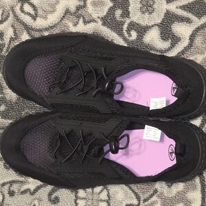 Athletic Works Black and Purple Women's Shoes